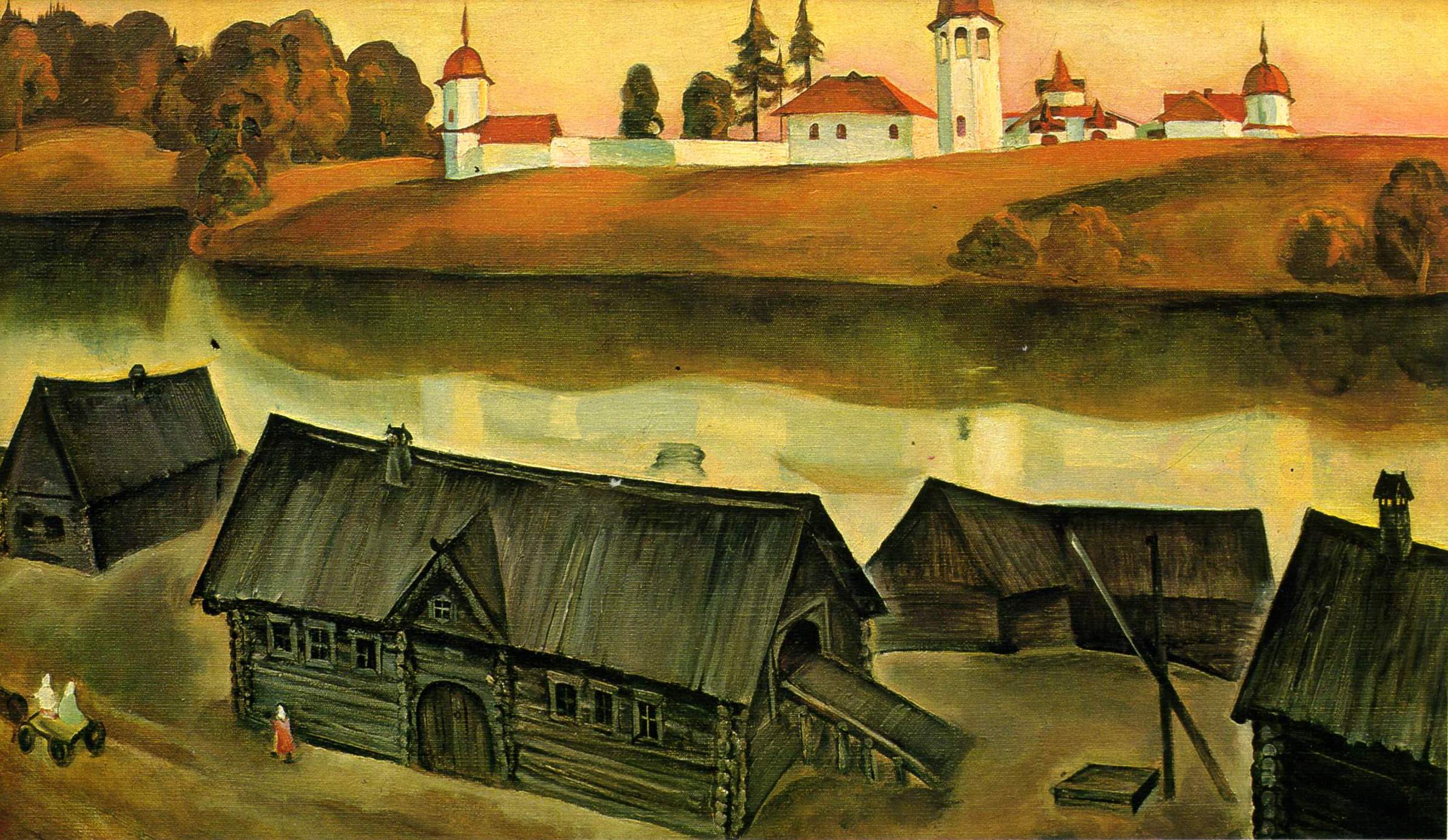 Романова. Село Ошевенский погост. 1972