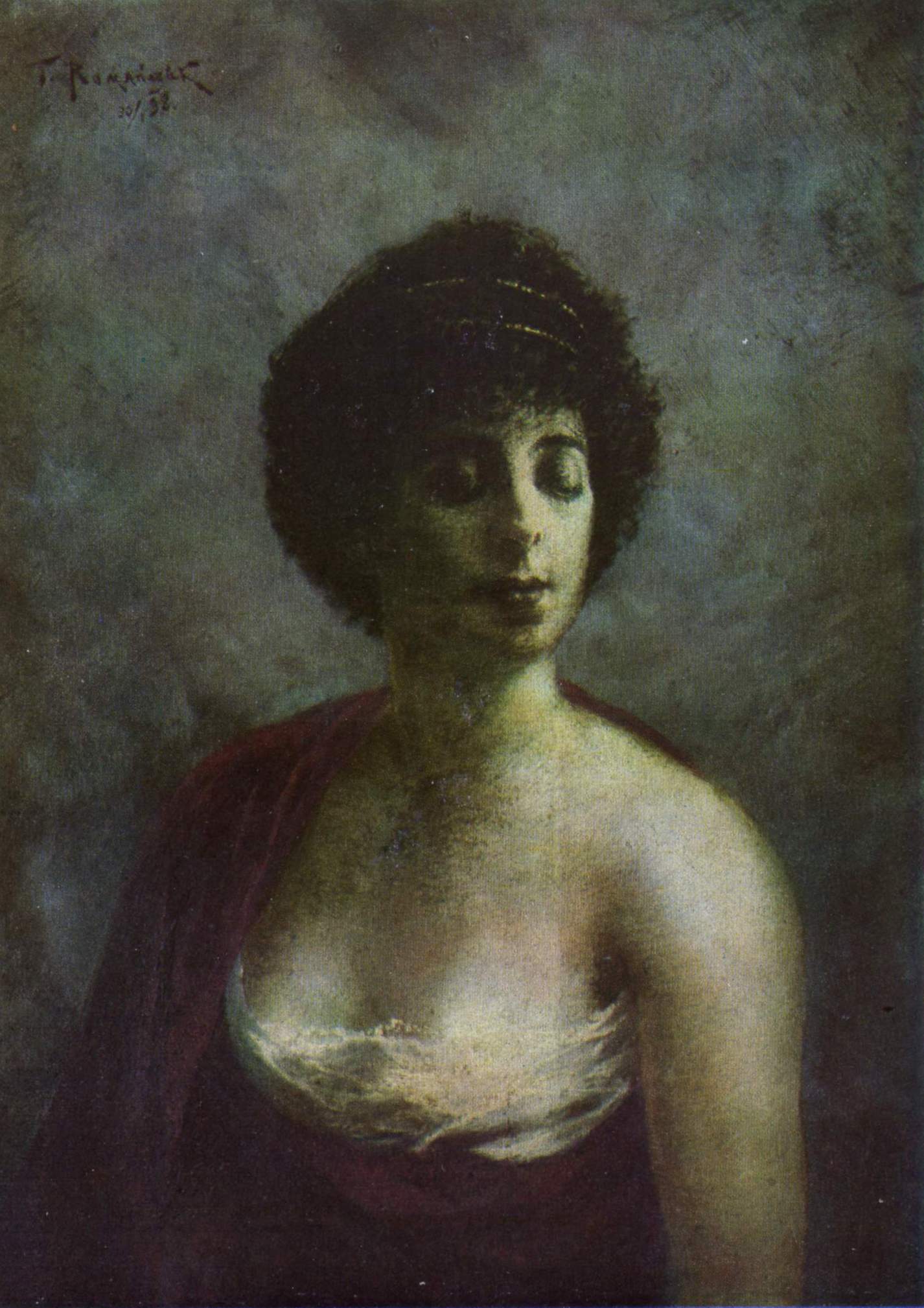 Романчук. Женский портрет . 1898
