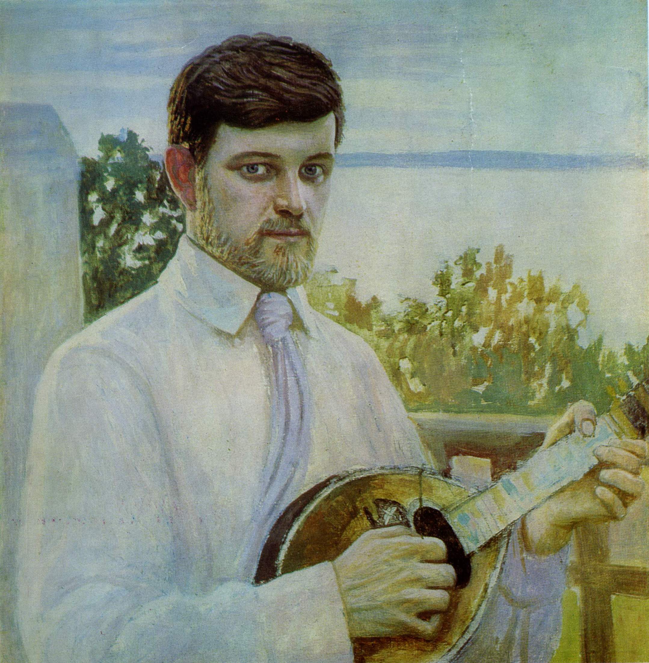Сапожников. Мужской портрет. 1910-е