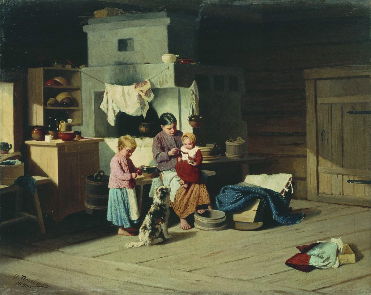 Пелевин. Кормление ребенка. 1890