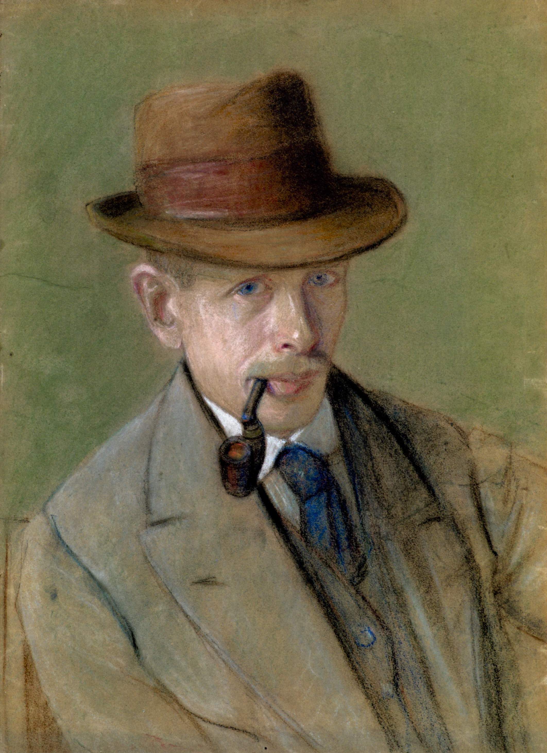 Сосенко. Автопортрет  . 1913