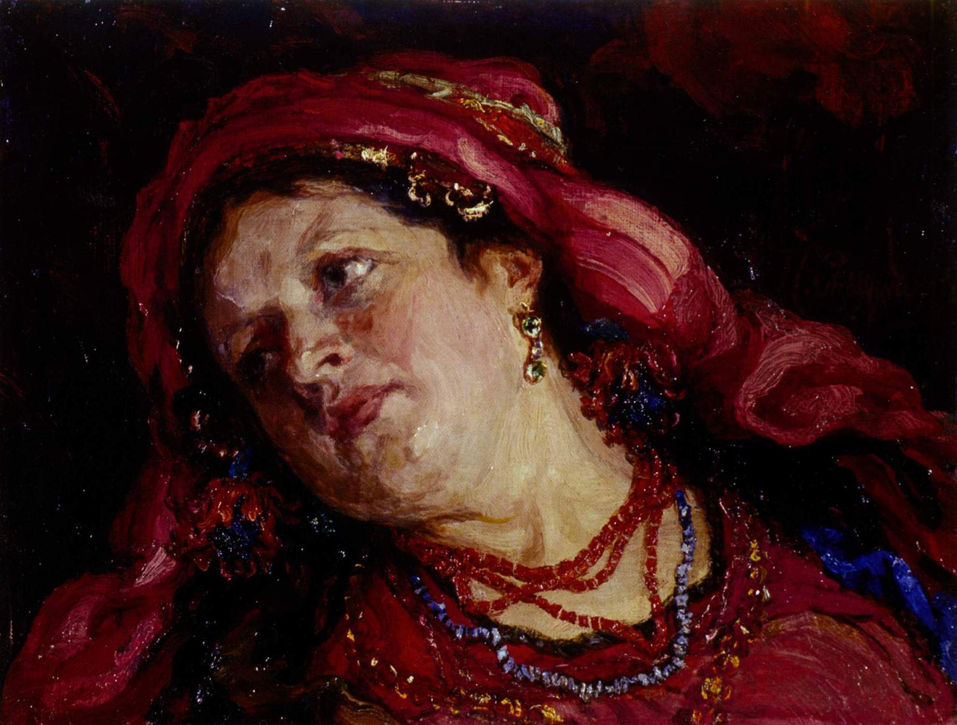 Струнников. Портрет жены  . 1917