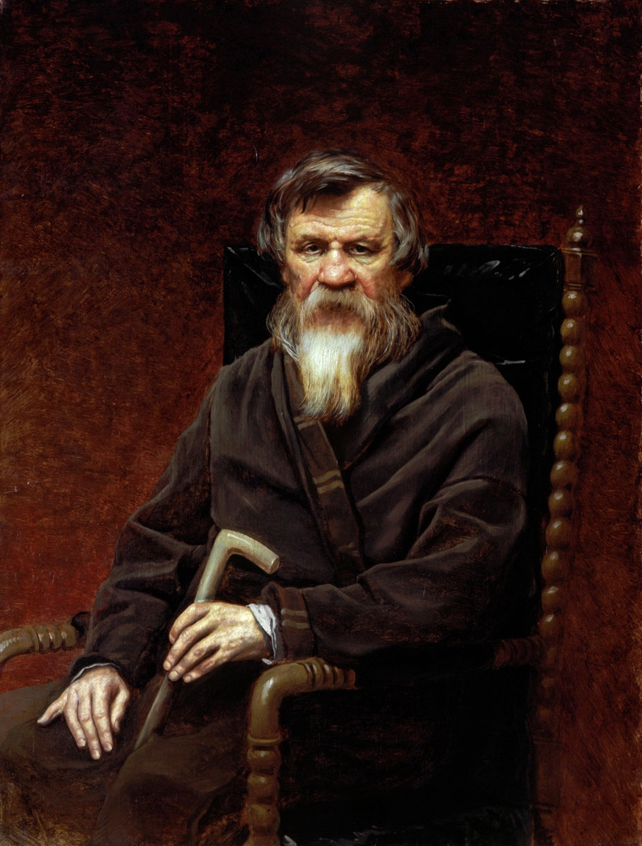 Перов. Портрет М.П. Погодина. 1872