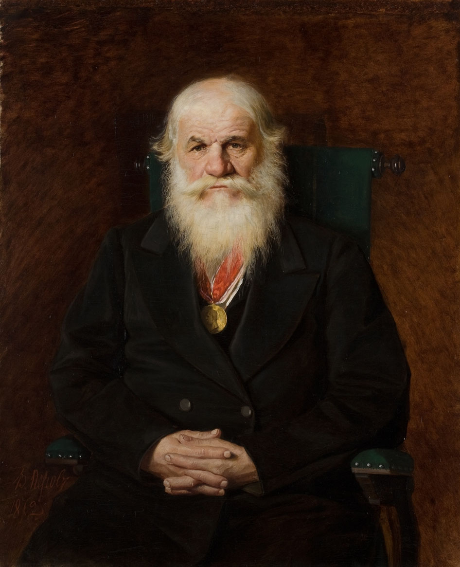 Перов. Портрет И.С. Камынина. 1872