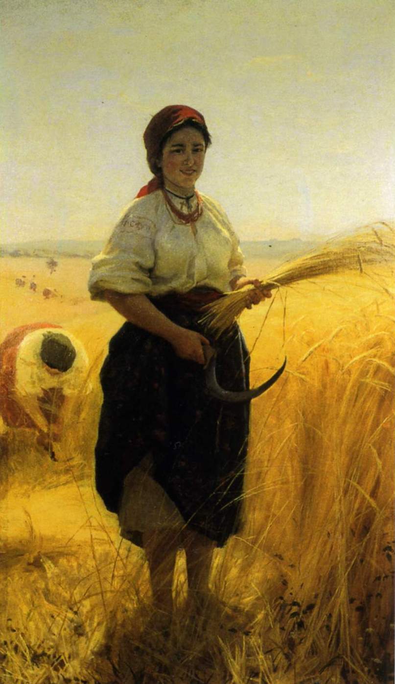 Пимоненко. Жница . 1889