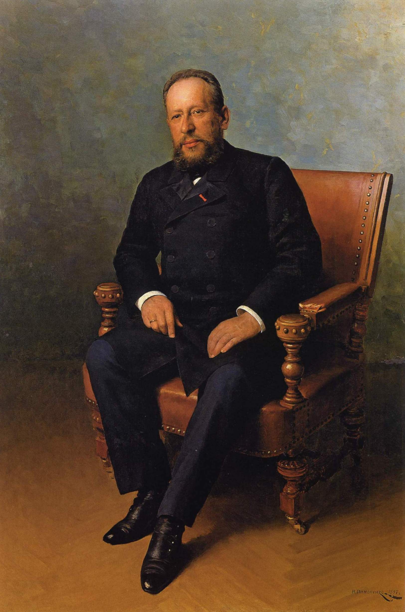 Пимоненко. Портрет Л.И. Бродского. 1897