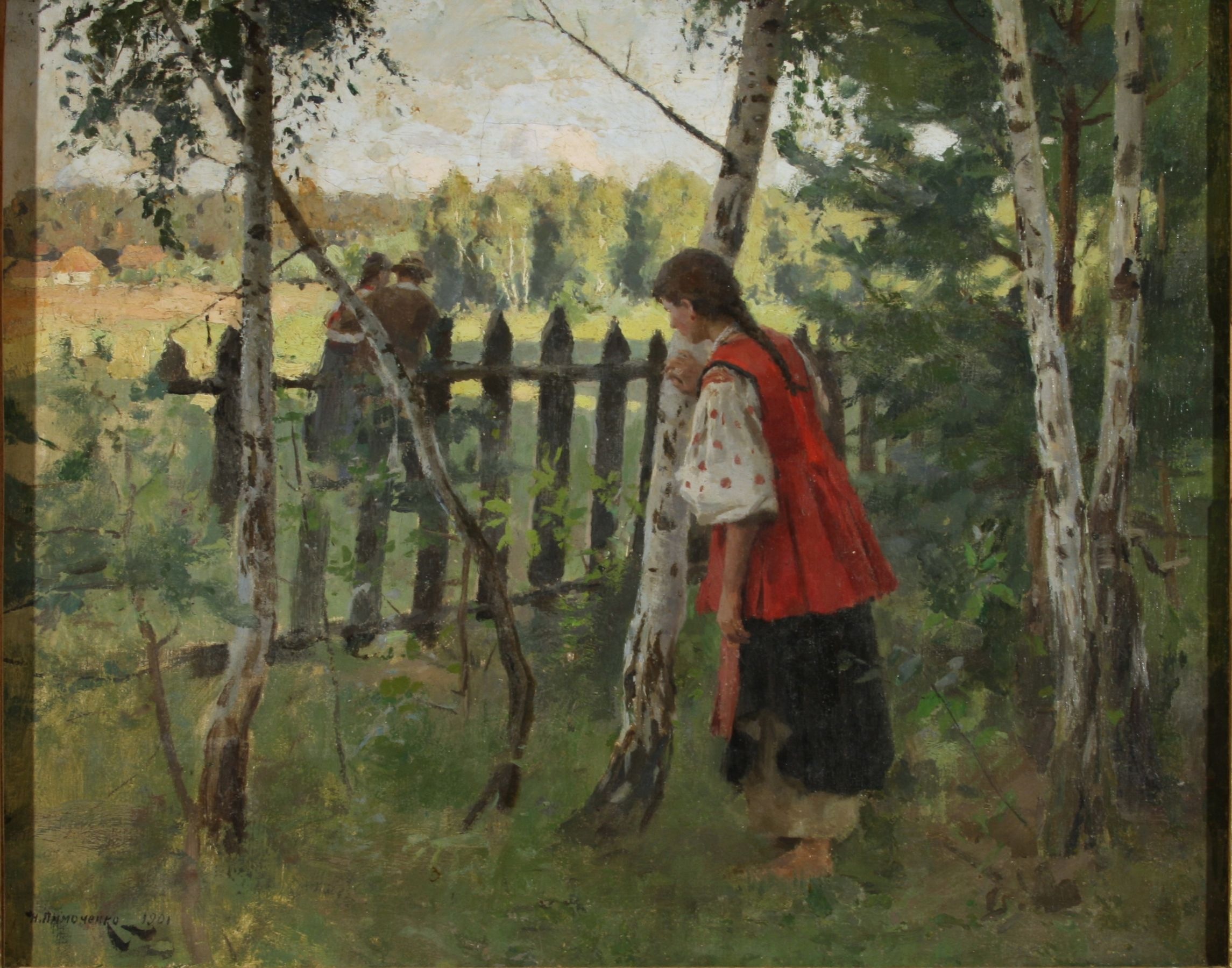 Пимоненко. Ревность. 1901  