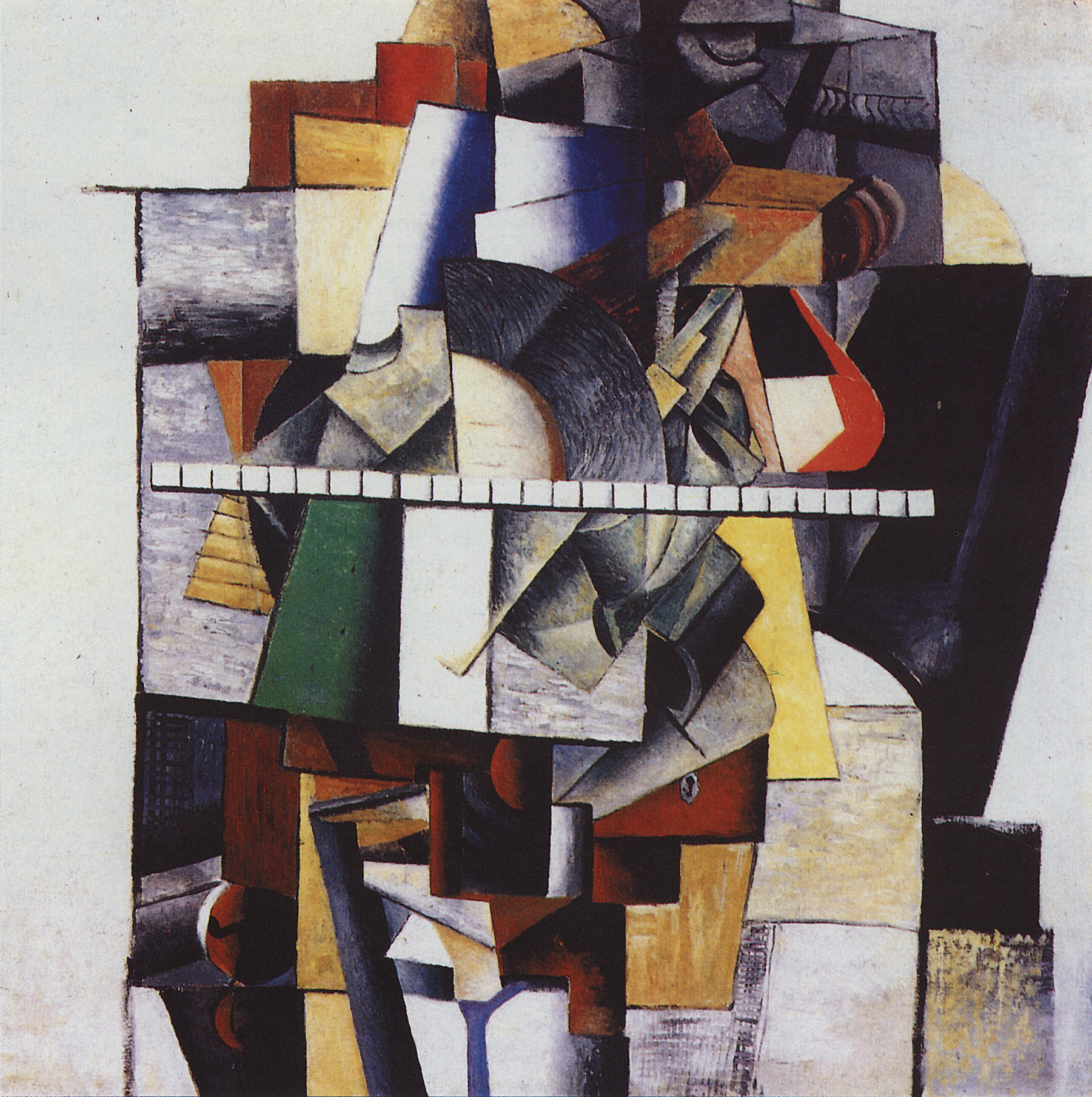 Малевич. Портрет М.В.Матюшина. 1913