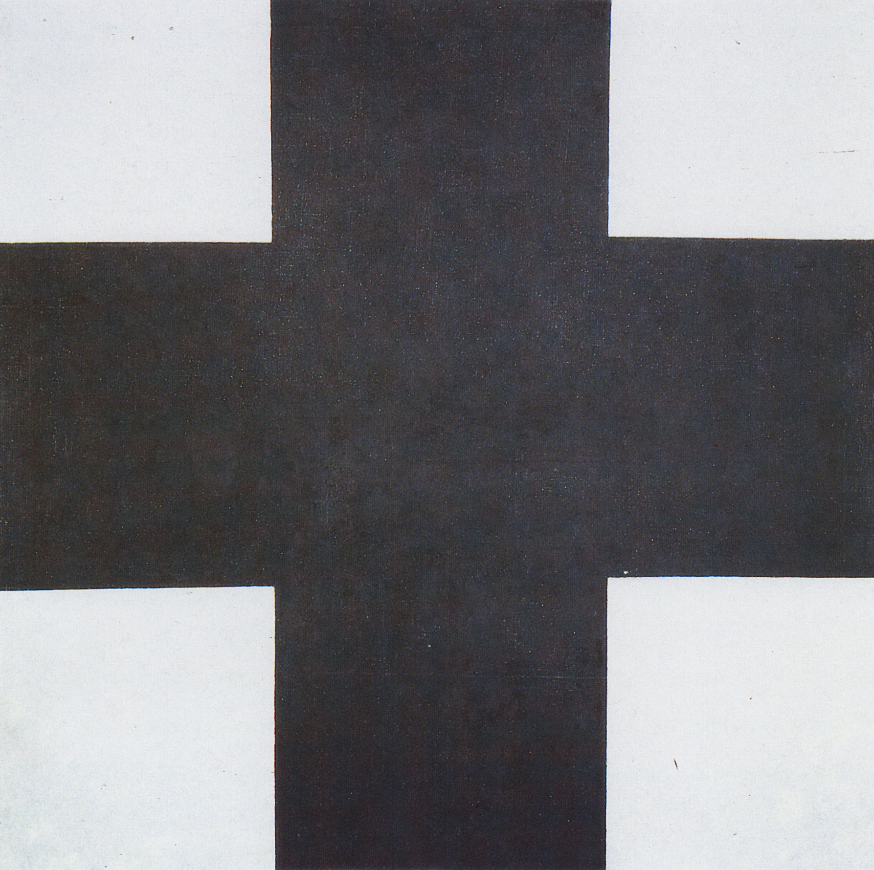 Малевич. Черный крест. Около 1923