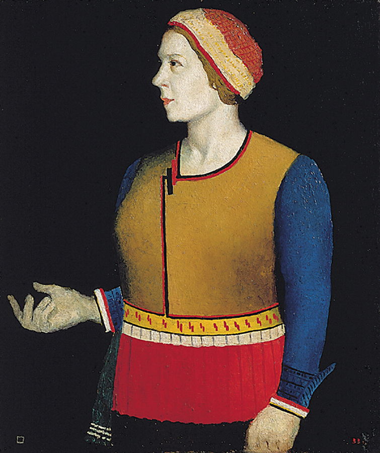 Малевич. Портрет жены художника. 1933