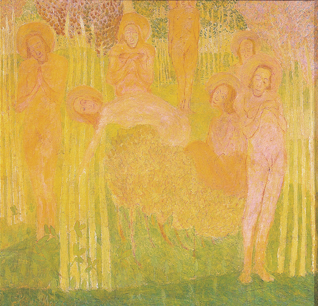Малевич. Эскиз фресковой живописи. 1907