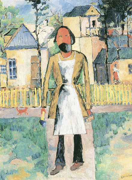 Малевич. Плотник. 1928-1929