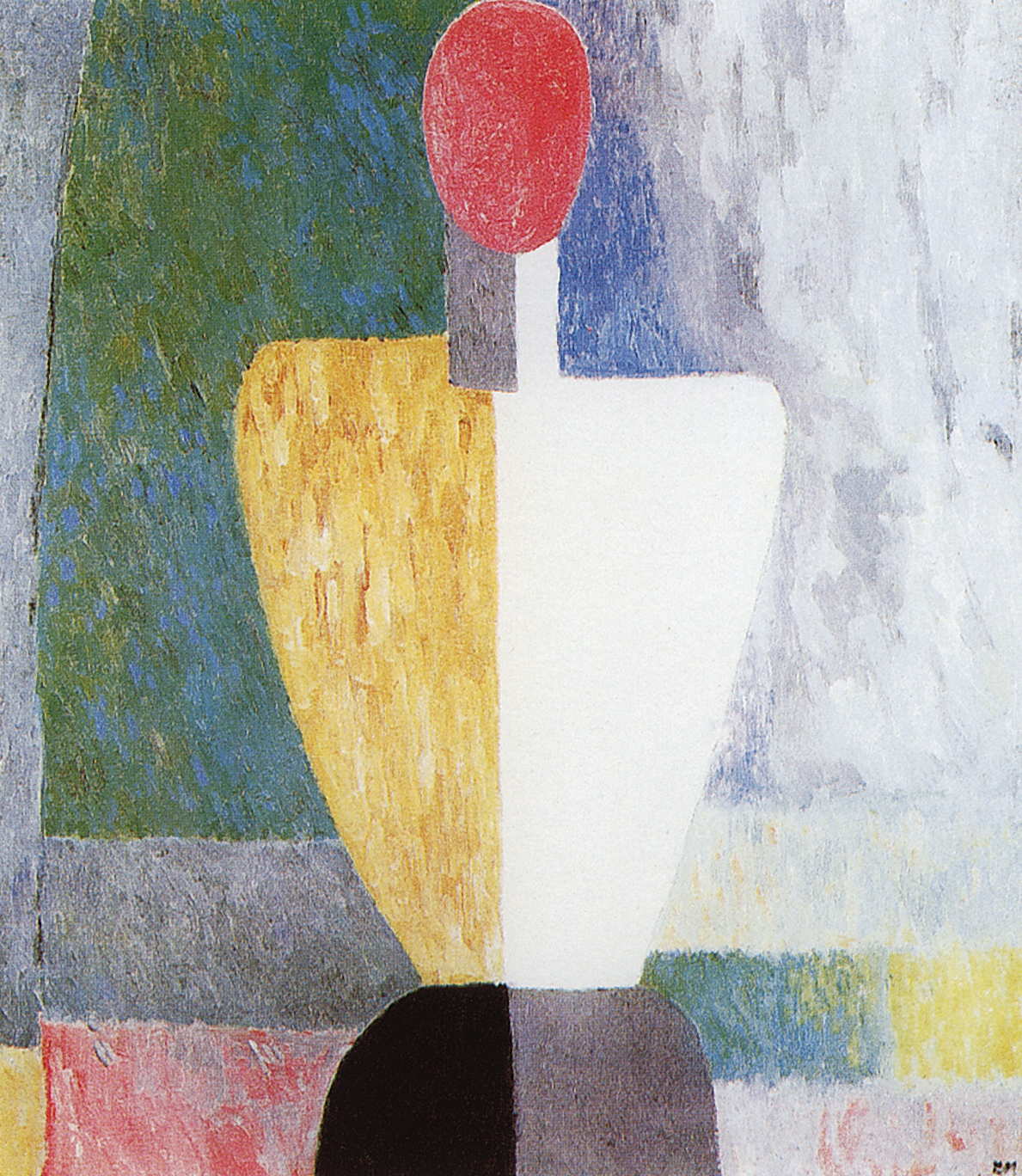 Малевич. Торс (Фигура с розовым лицом). 1928-2929