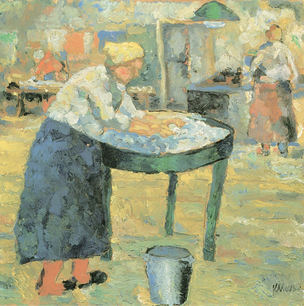 Малевич. Прачка. 1928-2929