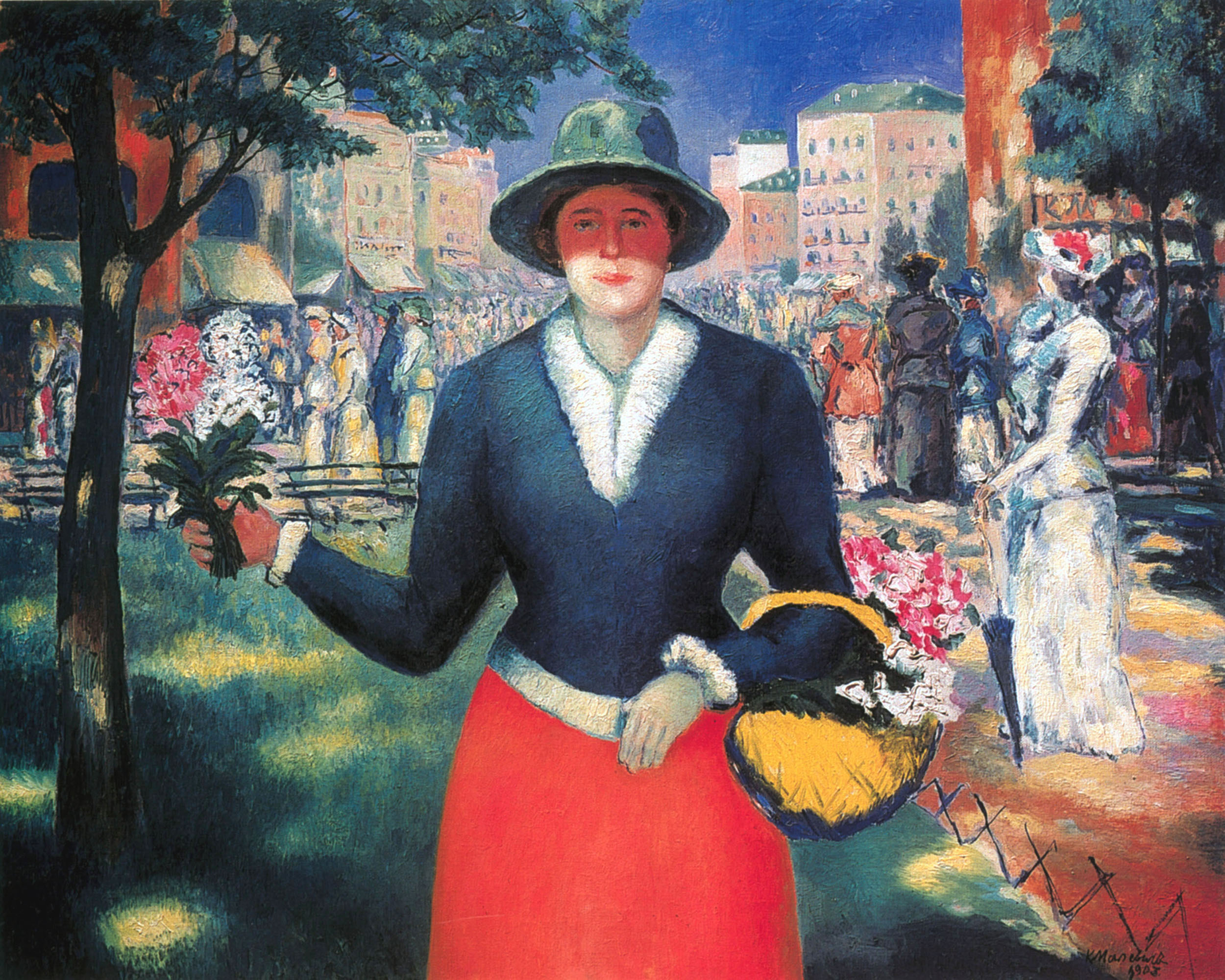 Малевич. Цветочница. 1930