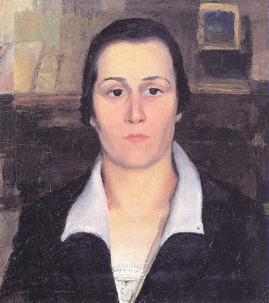 Малевич. Женский портрет. 1932-1934
