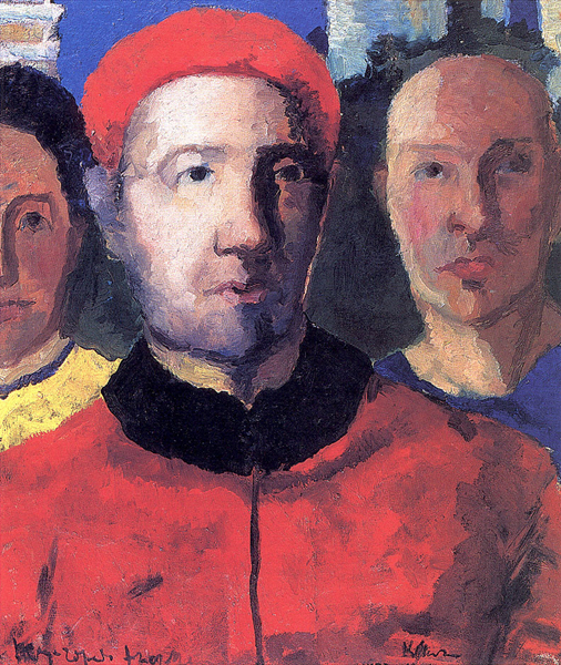 Малевич. Тройной портрет. 1933