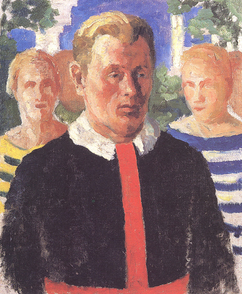 Малевич. Мужской портрет. 1933-1934