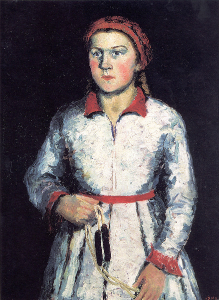 Малевич. Портрет дочери художника. 1934