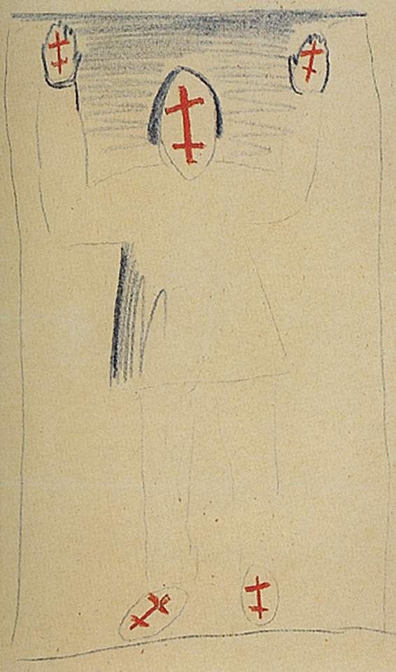 Малевич. Стоящая фигура. Конец 1920-х