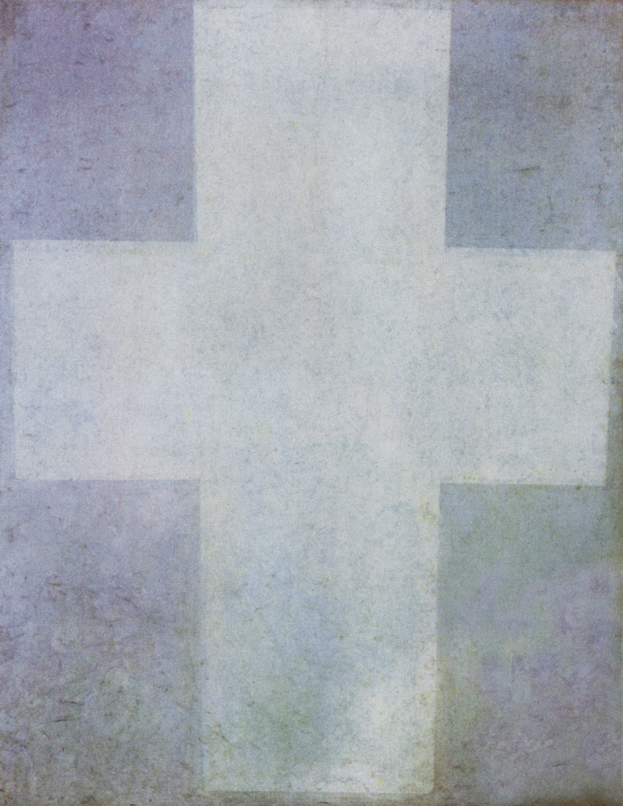 Малевич. Супрематизм (Белый крест). Около 1927