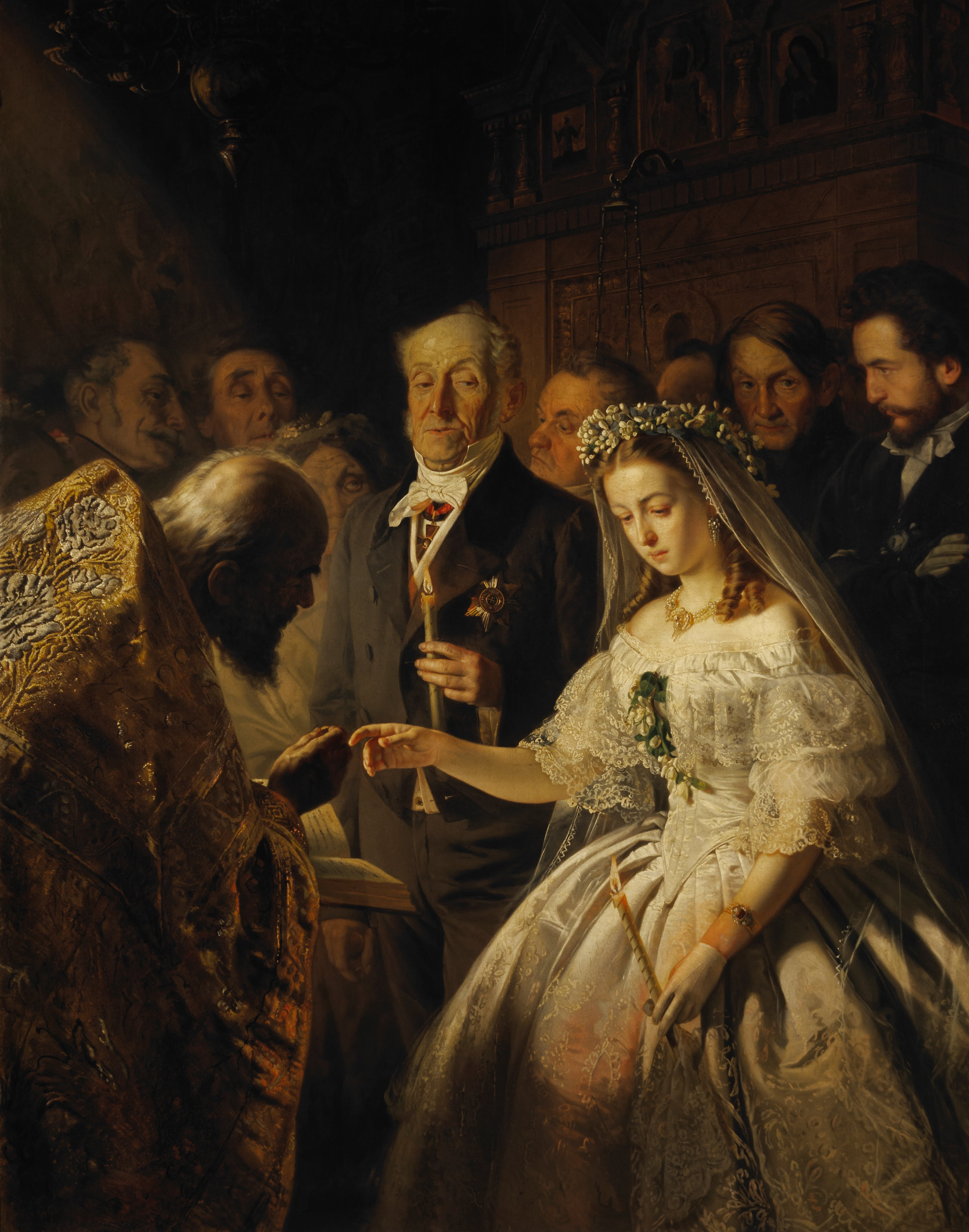 Пукирев. Неравный брак. 1862