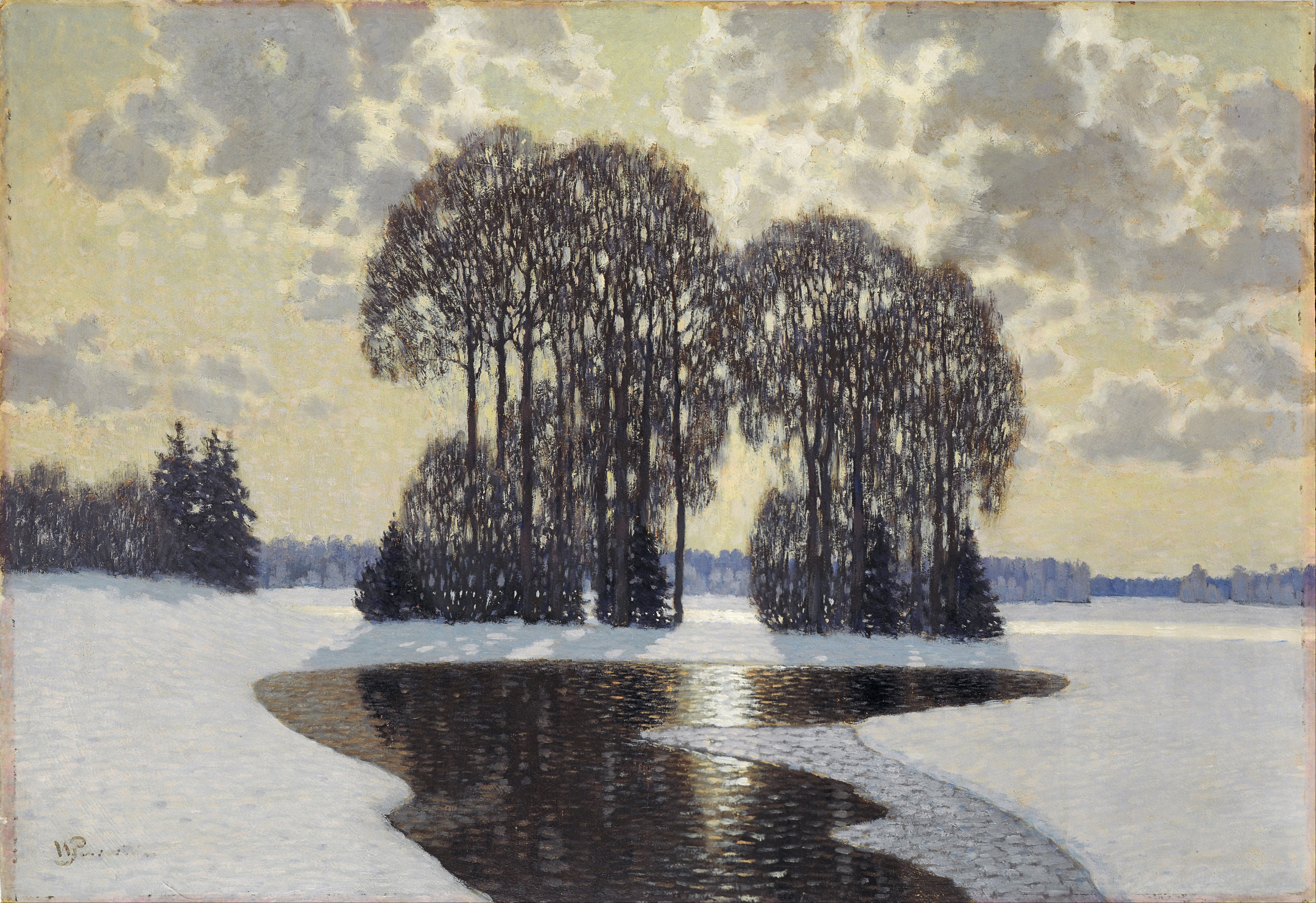 Пурвит. Зима. Около 1910