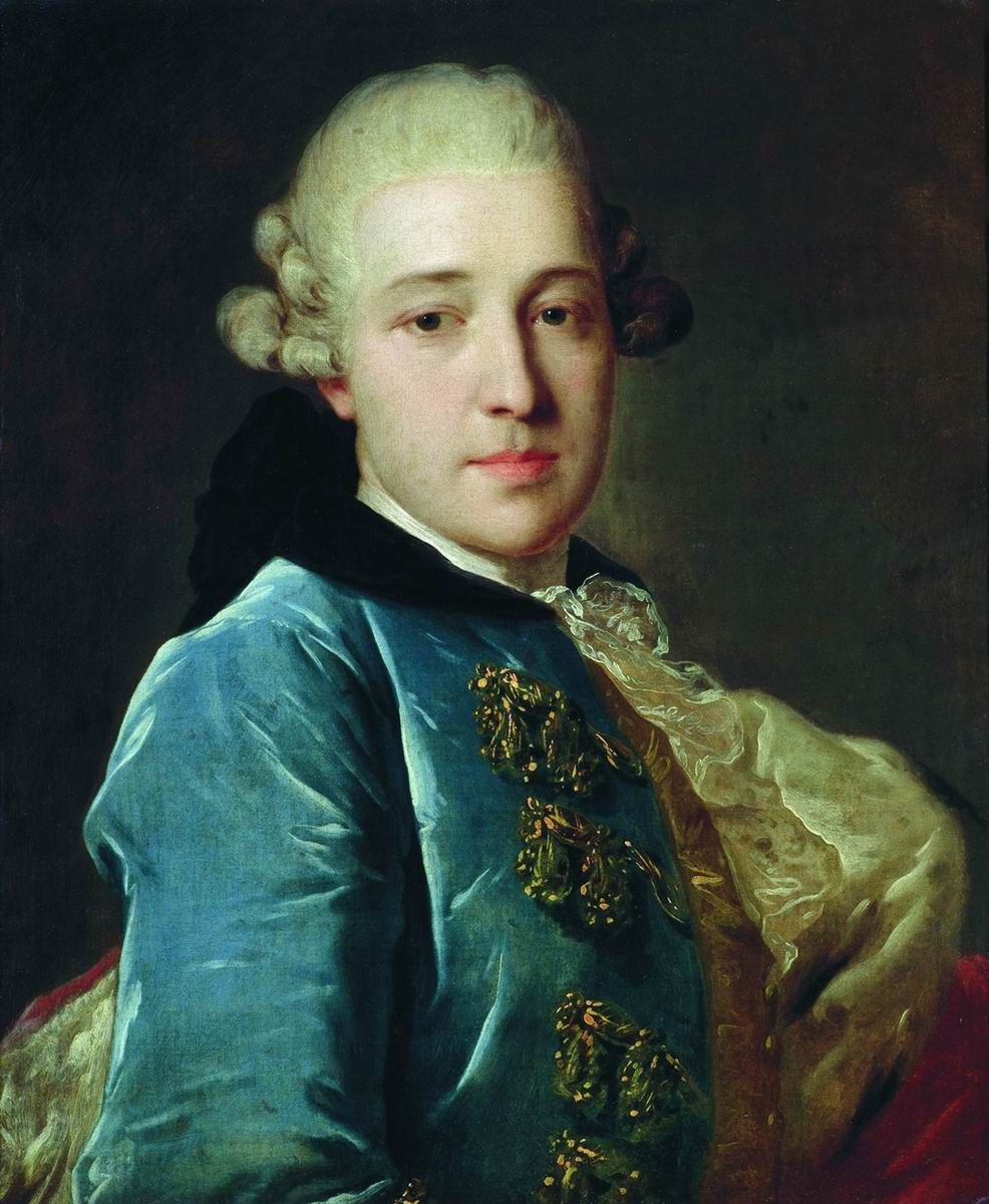 Рокотов. Портрет князя Дмитрия Михайловича Голицына. 1760-е