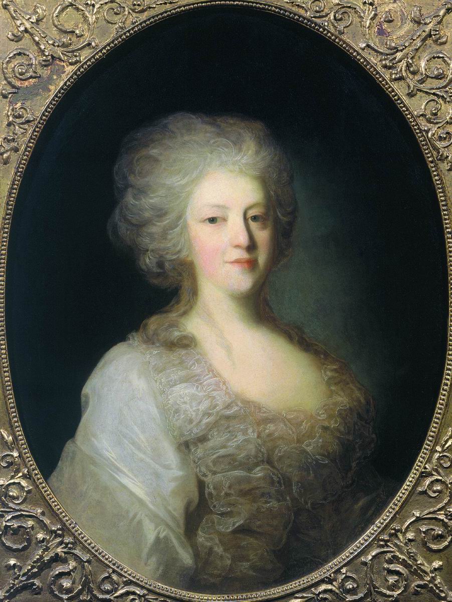 Рокотов. Портрет Прасковьи Николаевны Ланской. Начало 1790-х