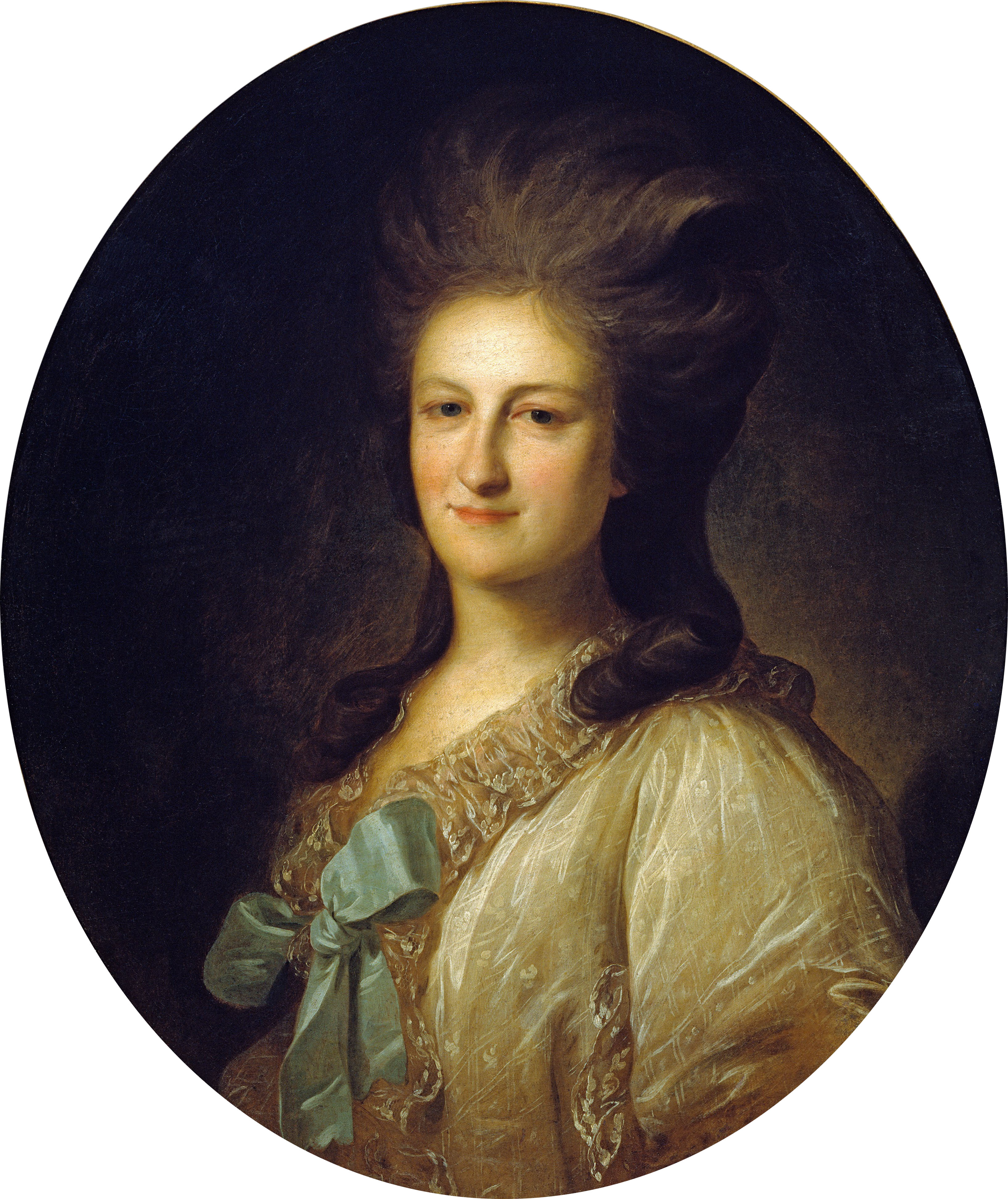 Рокотов. Портрет Варвары Ермолаевны Новосильцевой. 1780