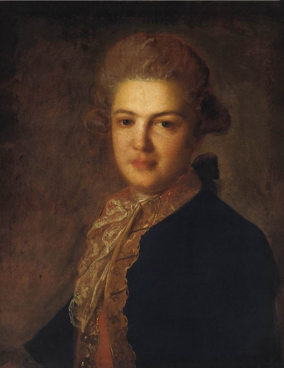 Рокотов. Портрет графа А.И. Воронцова. Не ранее 1765