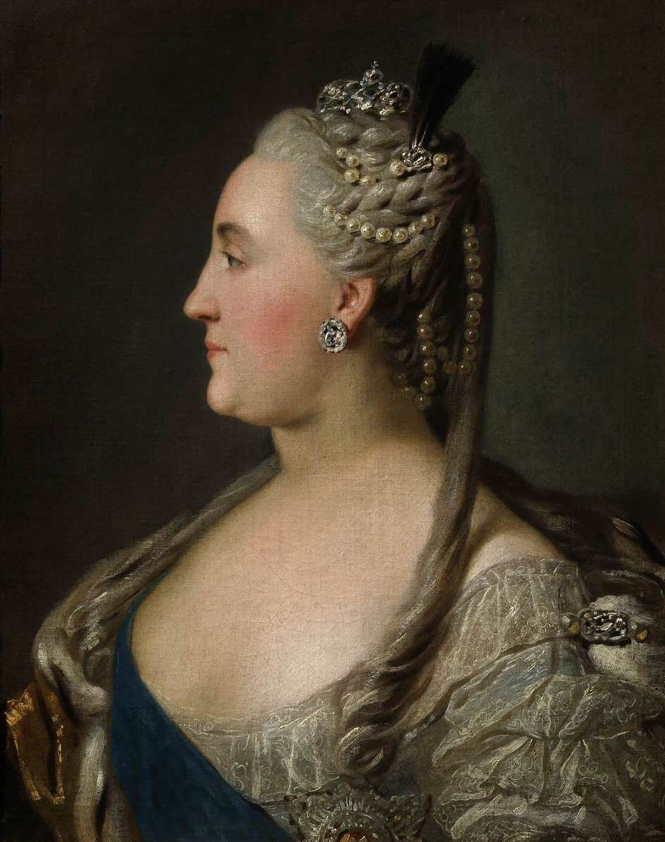 Рокотов. Портрет Екатерины II. 1763
