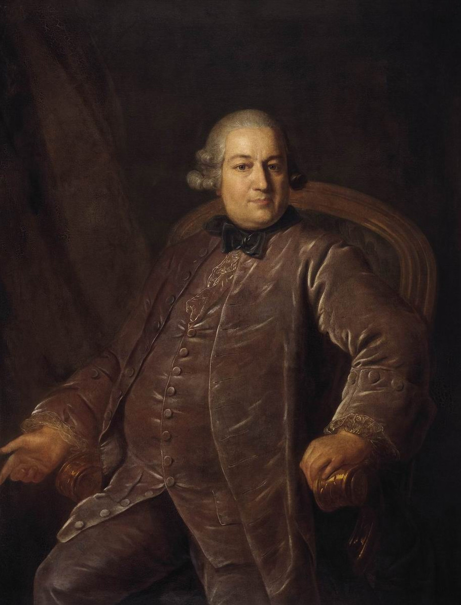 Рокотов. Портрет П.И.Вырубова. Не позже 1768