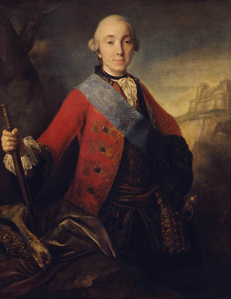 Рокотов. Портрет великого князя Петра Федоровича. 1758