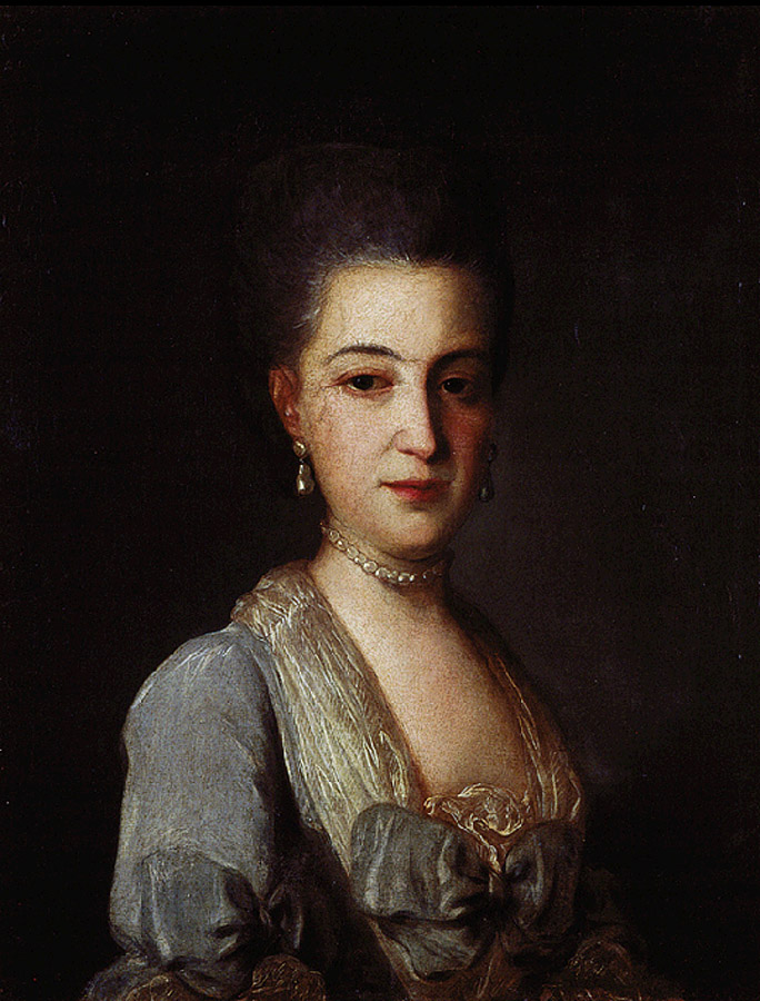 Рокотов. Портрет графини А.А.Толстой. Вторая половина 1760-х