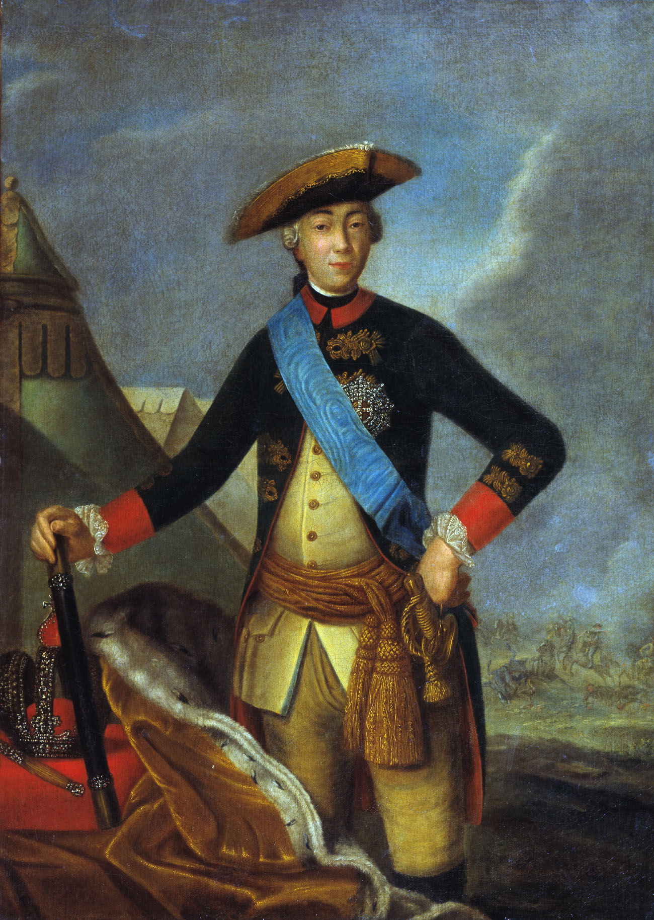 Рокотов. Портрет императора Петра III. 1762