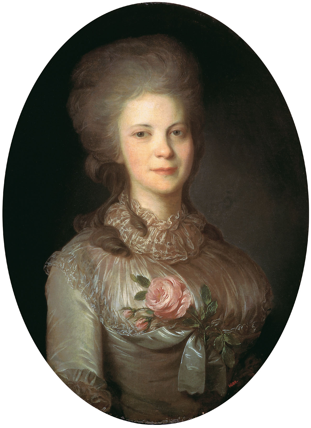 Рокотов. Портрет Варвары Николаевны Суровцевой. Вторая половина 1780-х