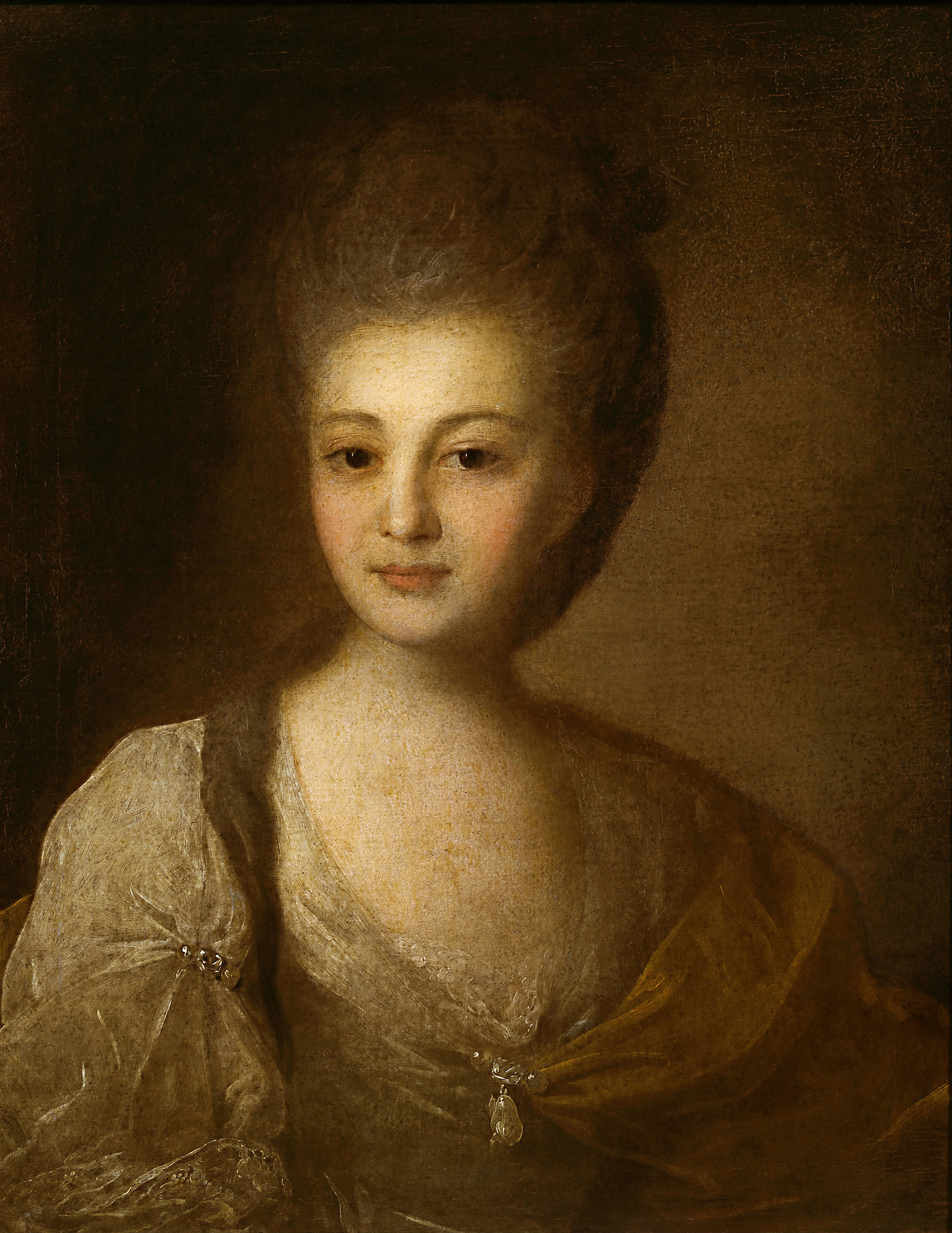 Рокотов. Портрет Александры Петровны Струйской. 1772
