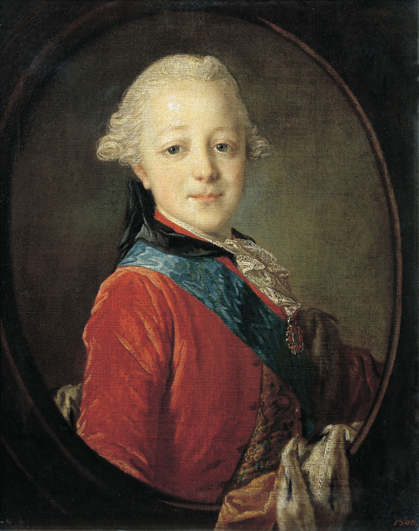 Рокотов. Портрет великого князя Павла Петровича в детстве. 1761