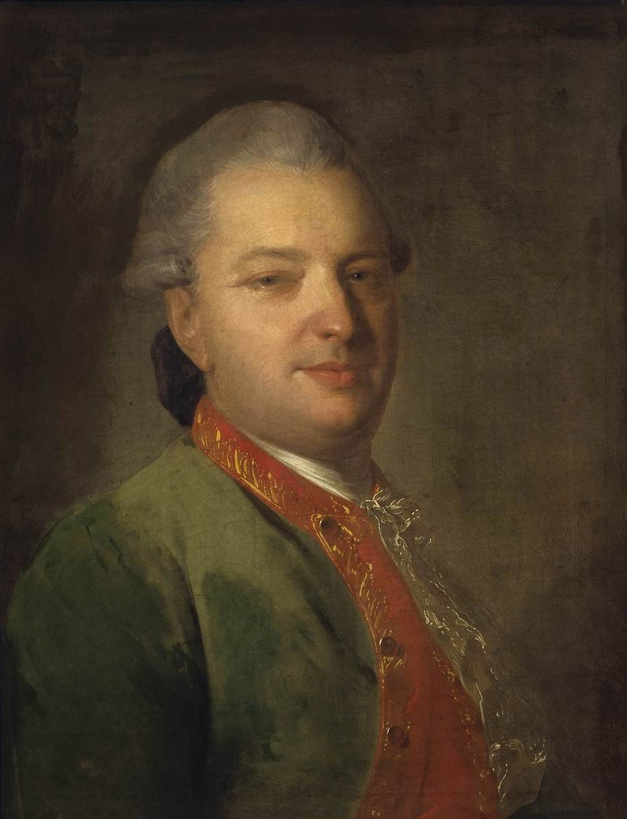 Рокотов. Портрет поэта Василия Ивановича Майкова. 1775