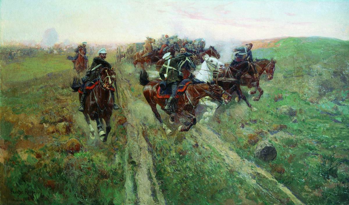 Рубо. Эпизод из битвы при Курюк-Дард. 1900