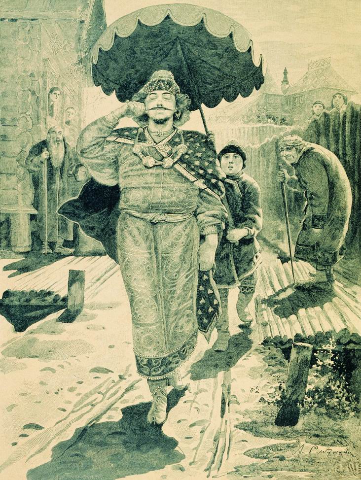 Рябушкин. Чурило Пленкович. 1895