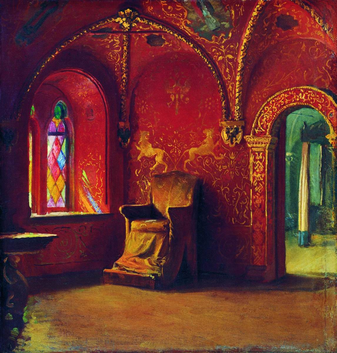 Рябушкин. Красная палата. 1899