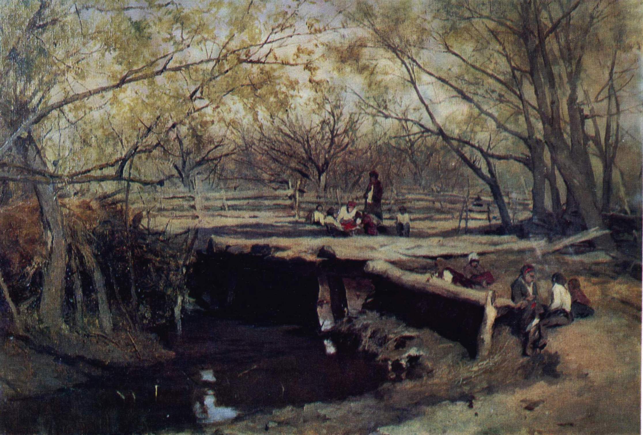 Светославский. Весна. Мостик. 1890-е