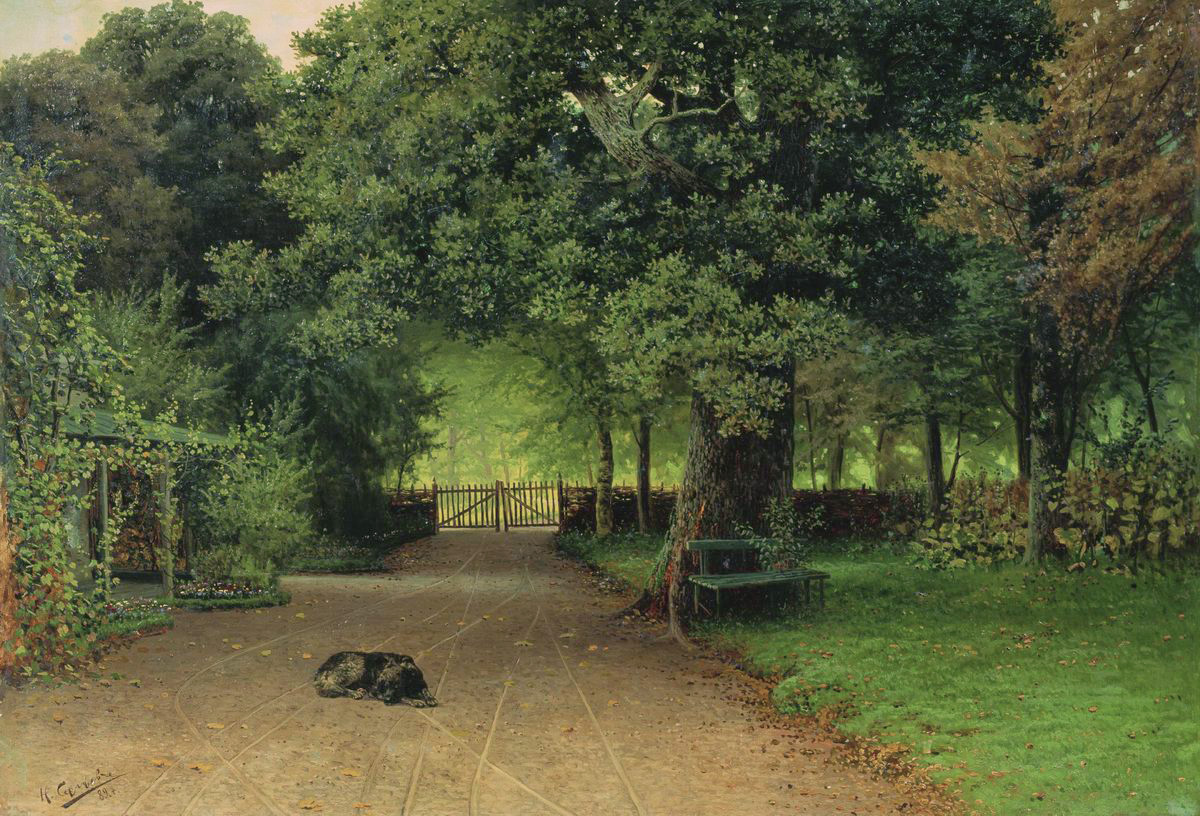 Сергеев. Сад. 1889