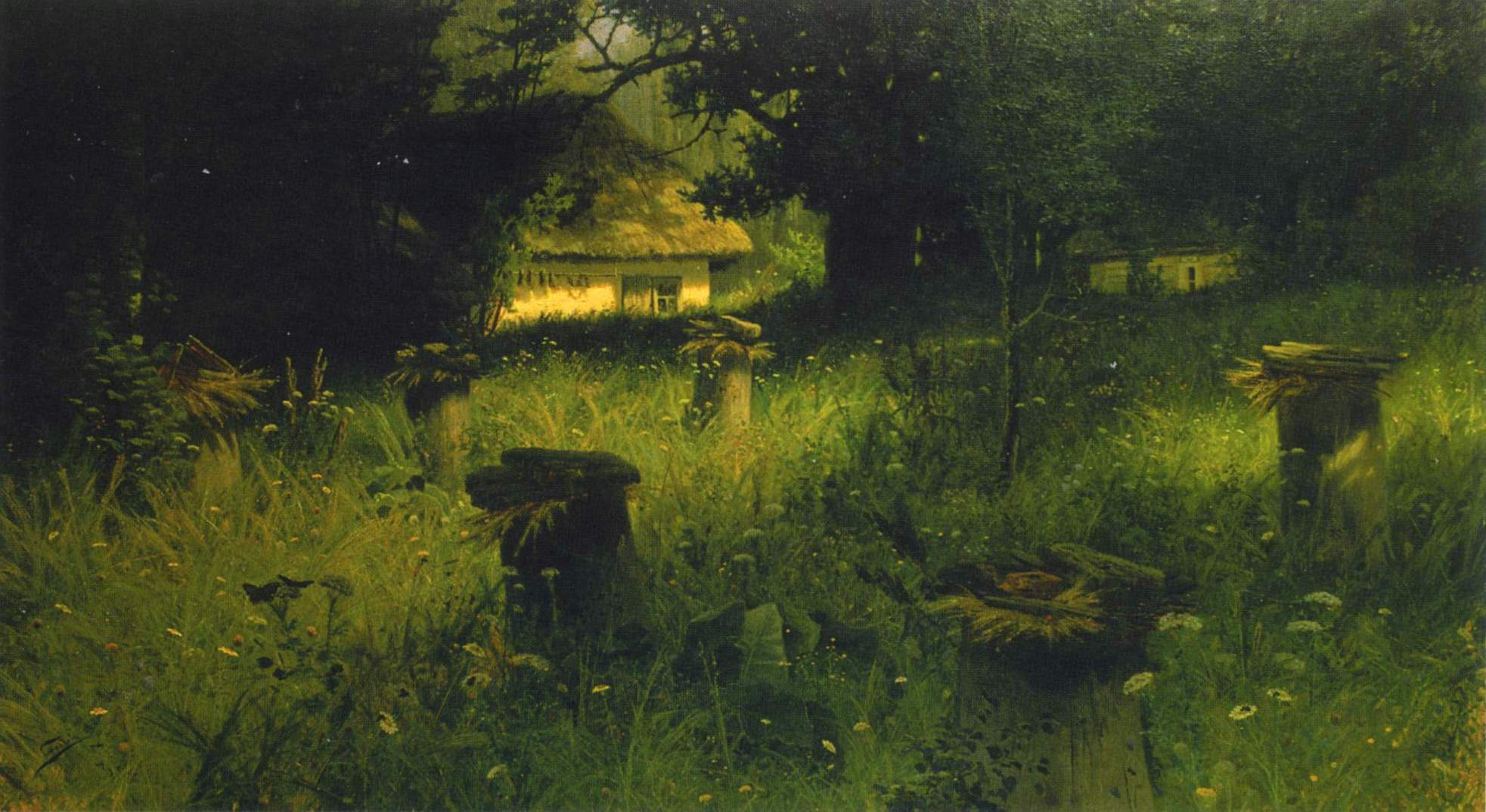 Сергеев. Пасека . 1885