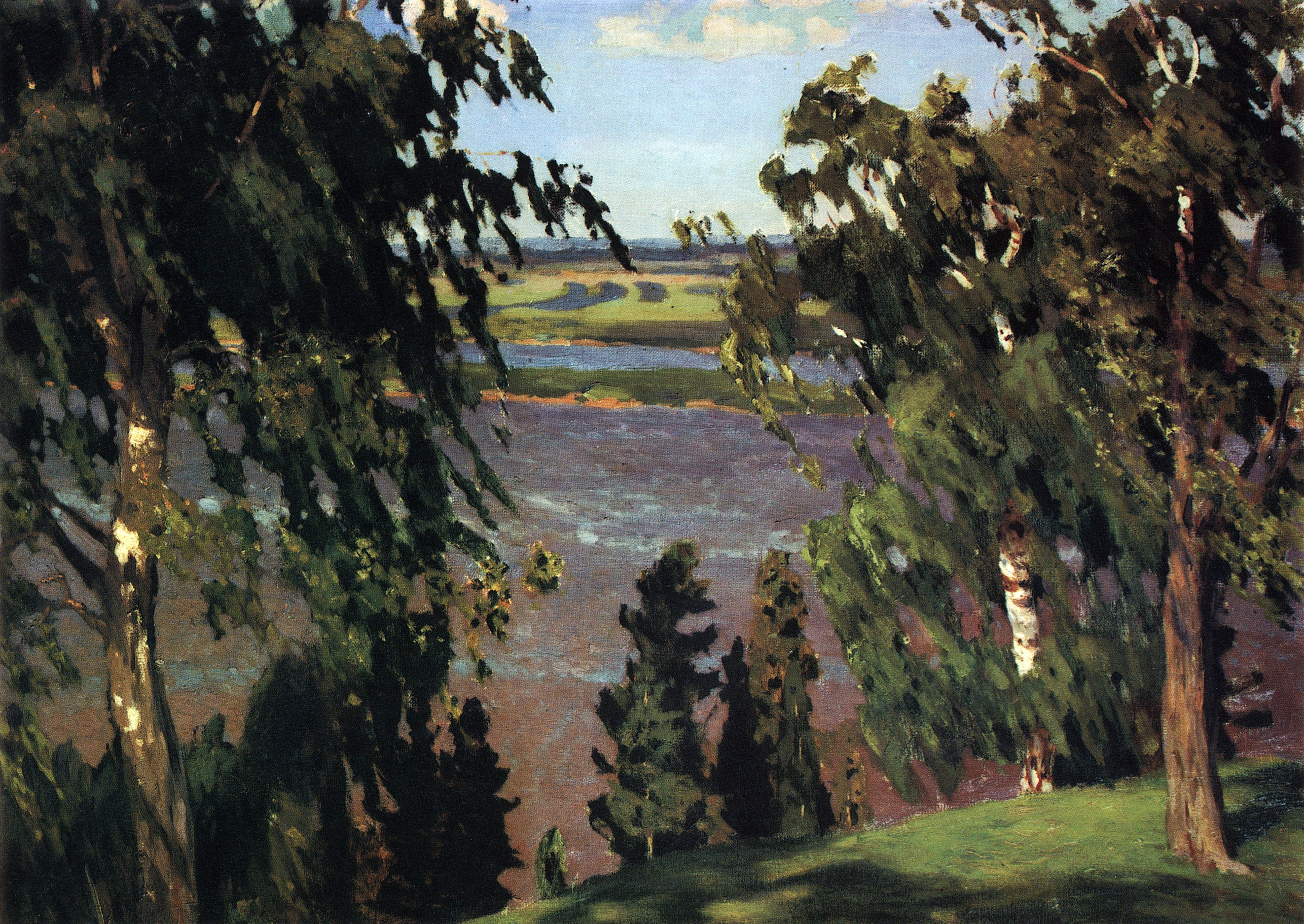 Рылов. Зеленый шум. 1904