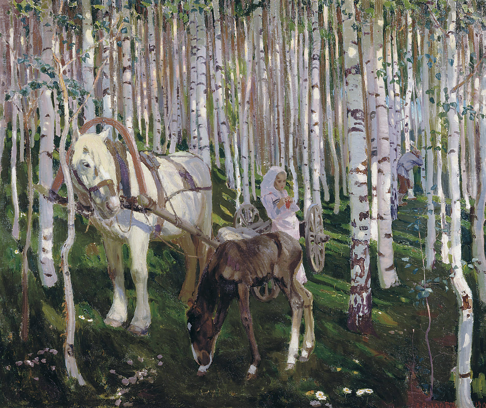 Рылов. В лесу. 1905