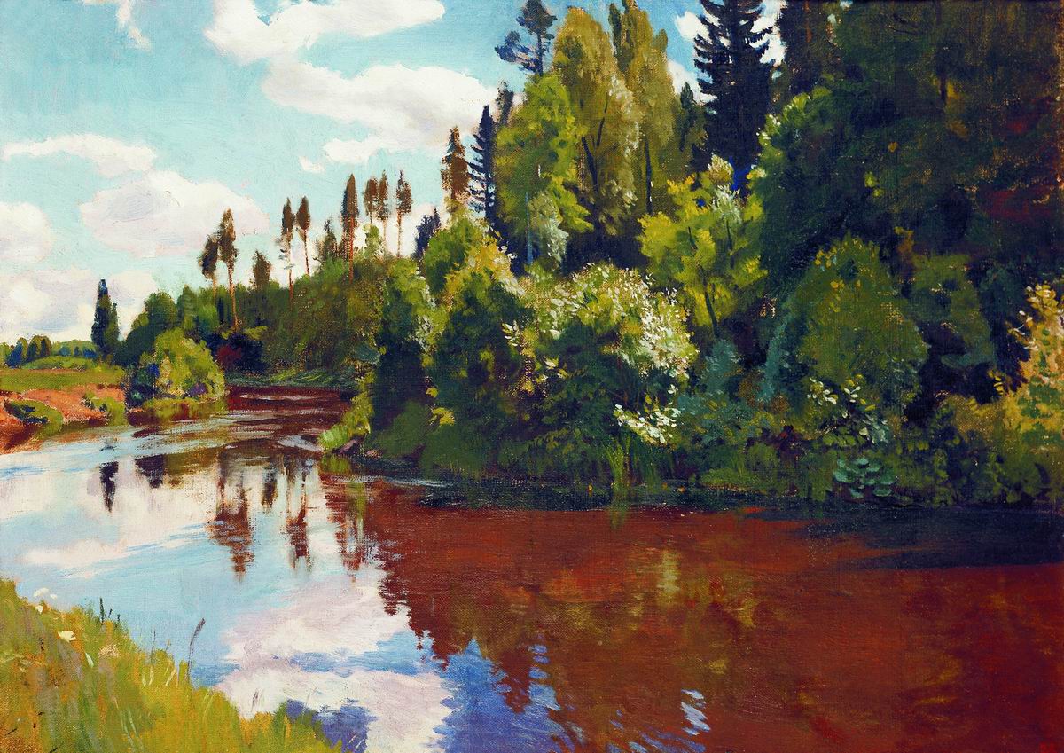 Рылов. Устье реки Орлинки. 1928