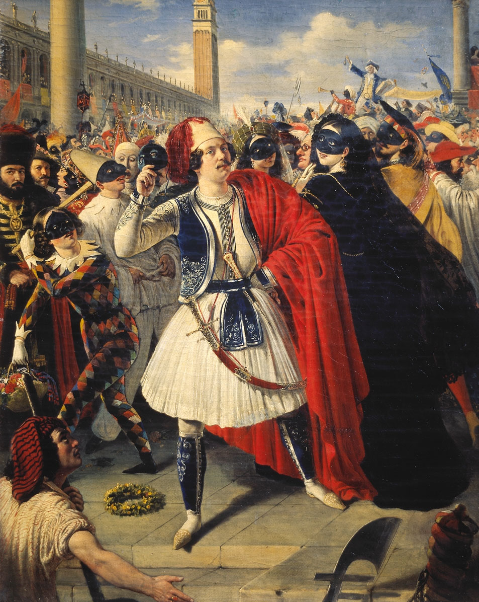 Скотти. На карнавале в Венеции. 1839
